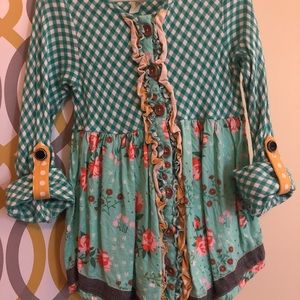 Girls Matilda Jane- Joanna Gaines Pecan Top